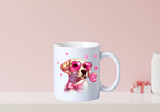Tasse Labrador beige Saint-Valentin
