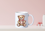 Tasse Ourson brun Saint-Valentin