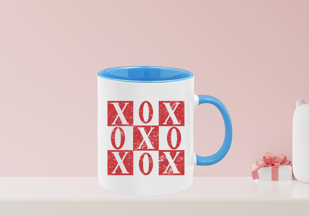 Tasse XOXO Saint-Valentin