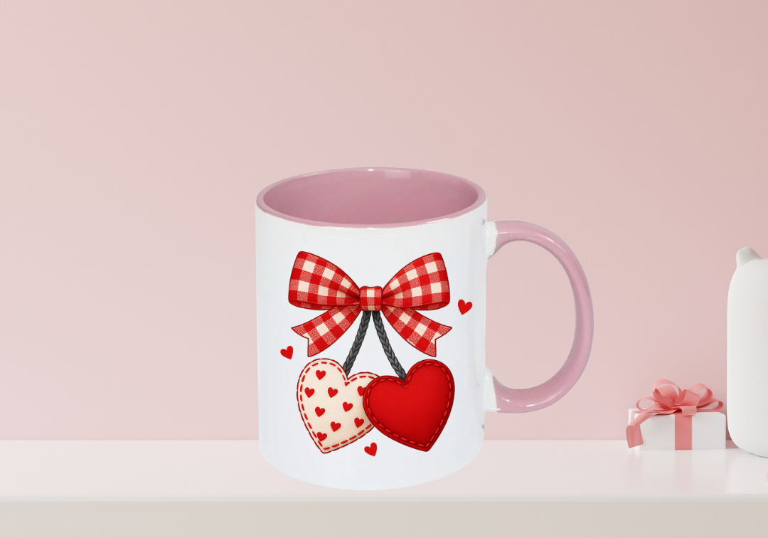 Tasse Cerises coeurs