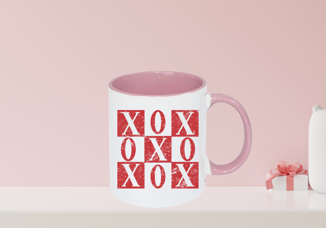 Tasse XOXO Saint-Valentin