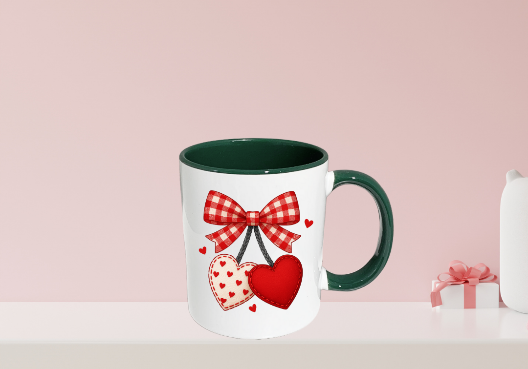 Tasse Cerises coeurs