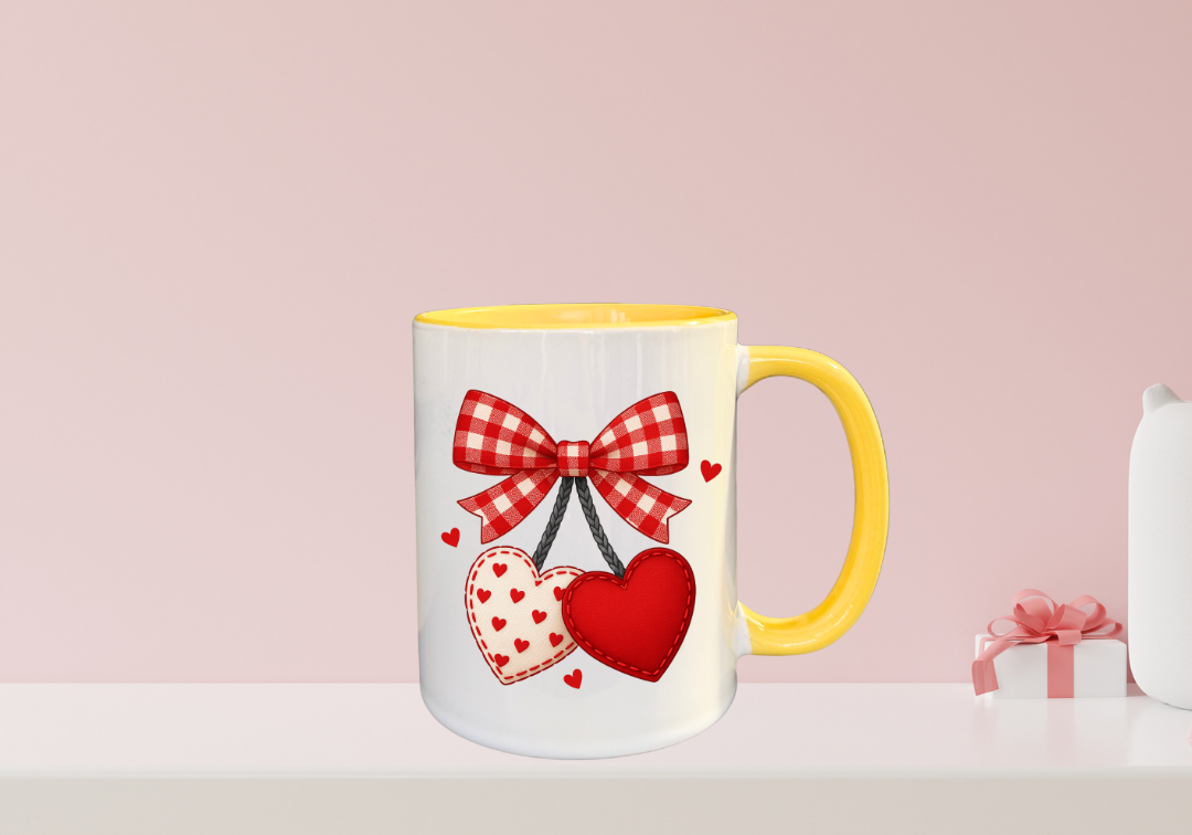 Tasse Cerises coeurs