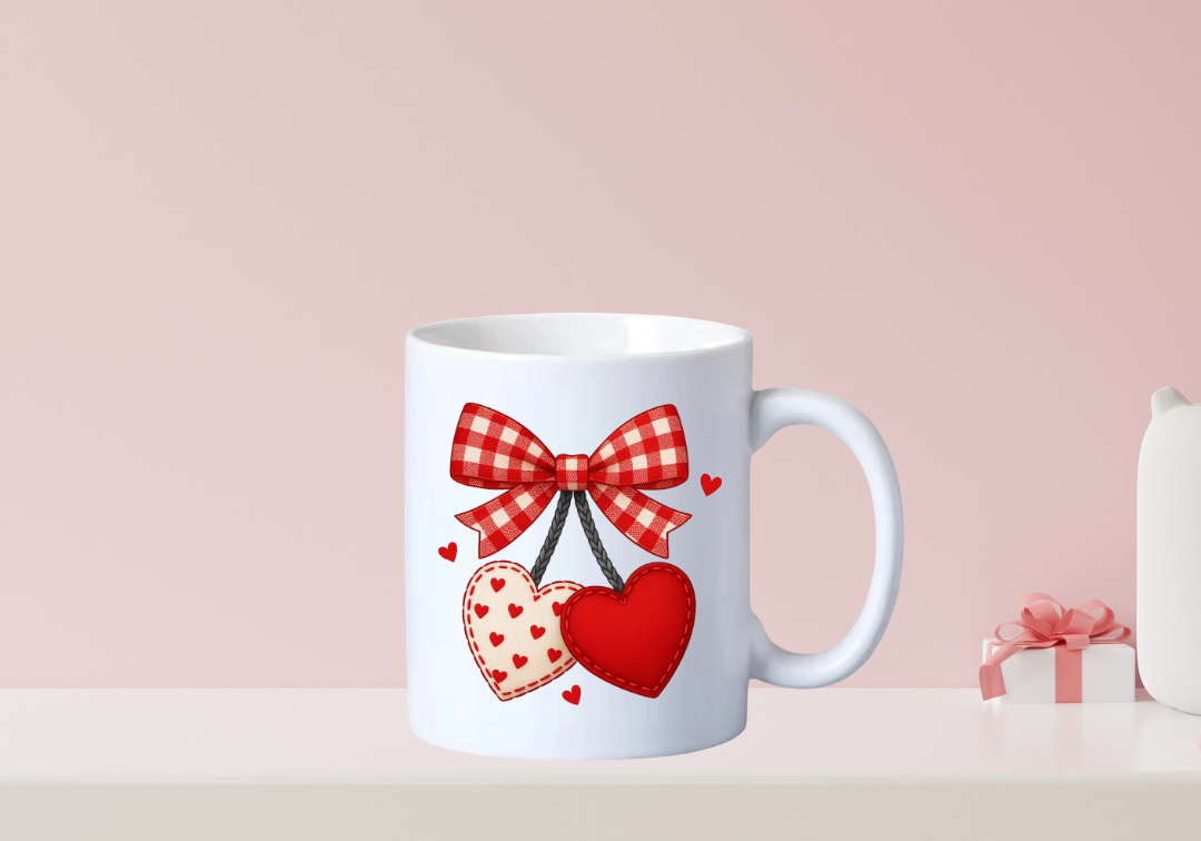 Tasse Cerises coeurs