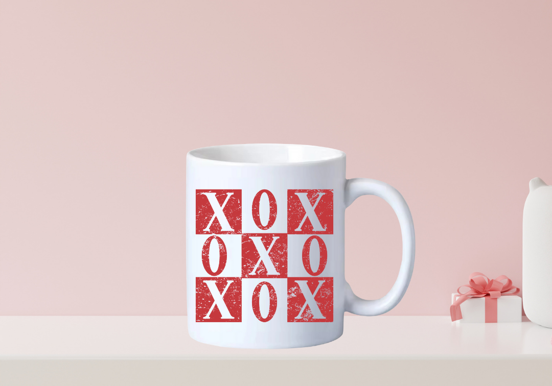 Tasse XOXO Saint-Valentin