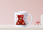 Tasse Ourson rouge Saint-Valentin