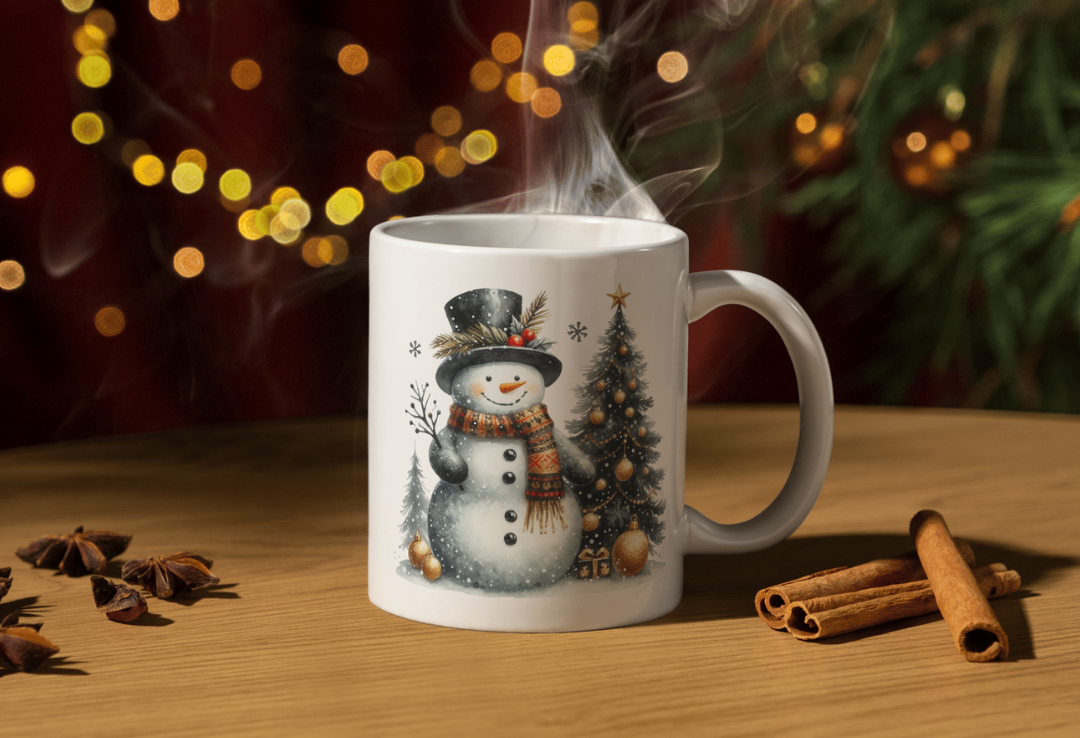 Tasse bonhomme de neige