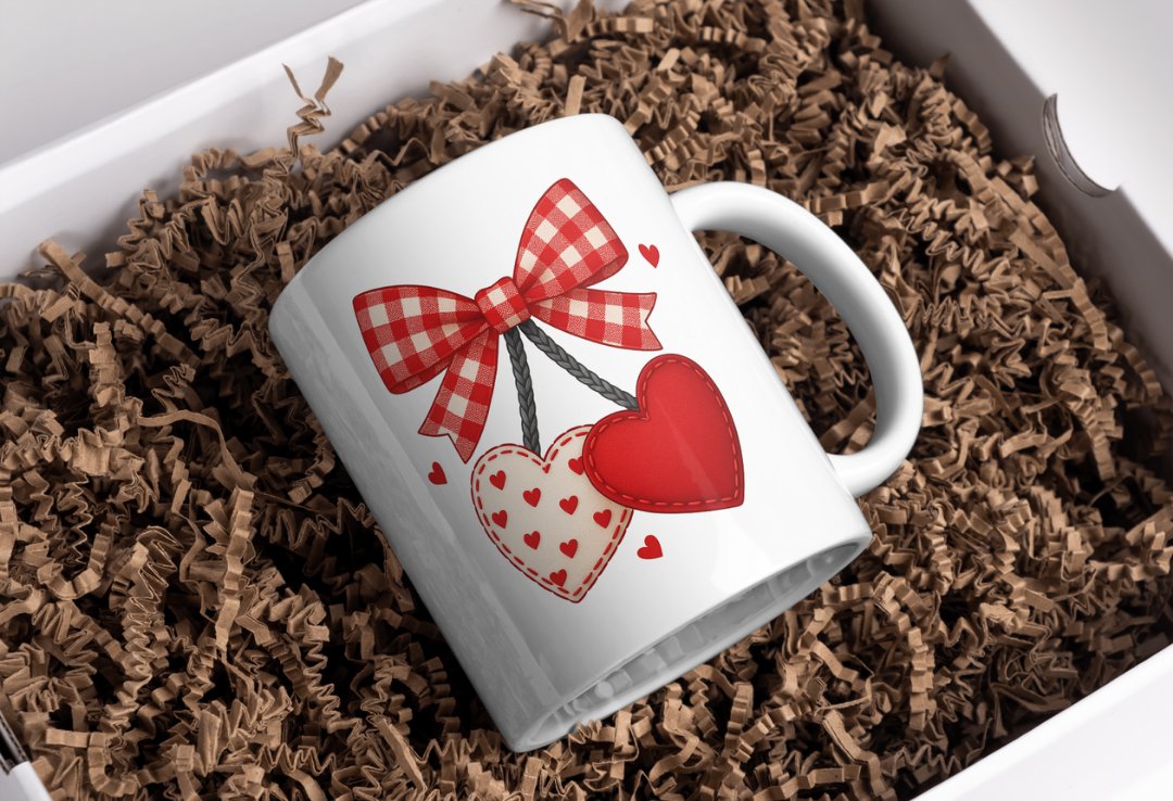 Tasse Cerises coeurs