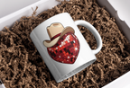 Tasse Cœur disco cowboy