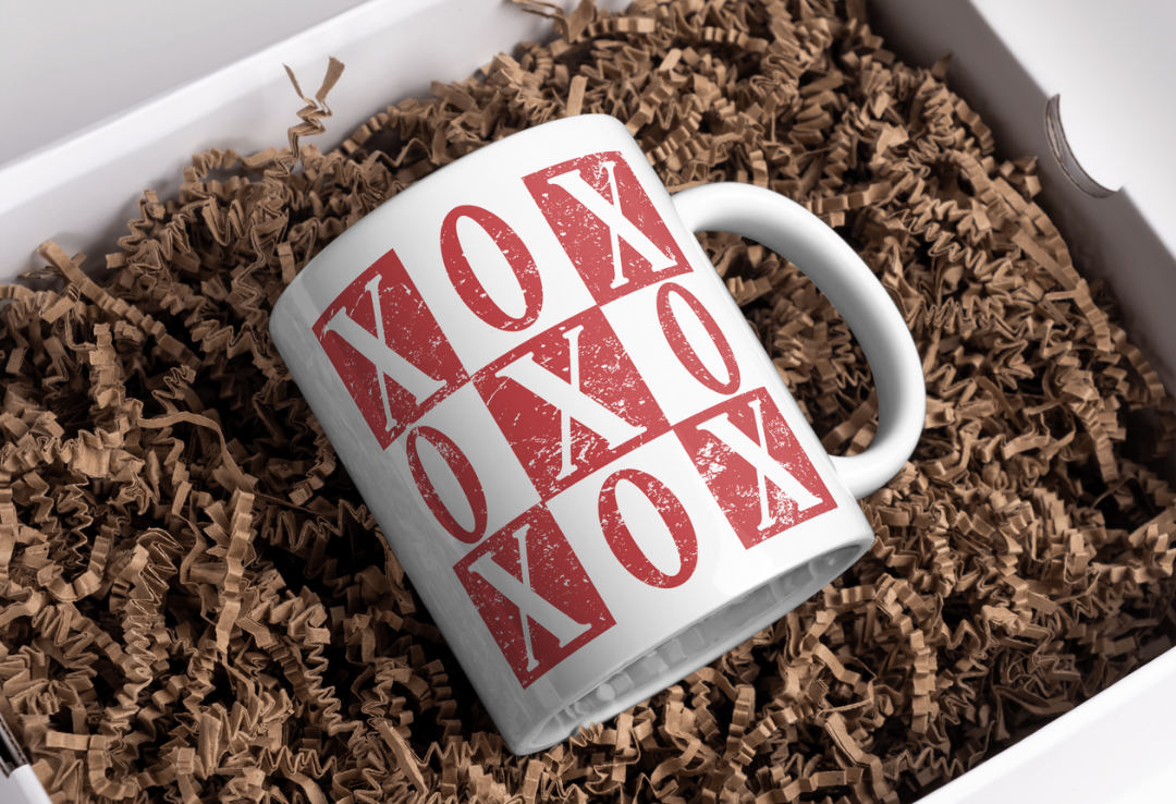 Tasse XOXO Saint-Valentin